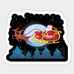 Santa Sticker